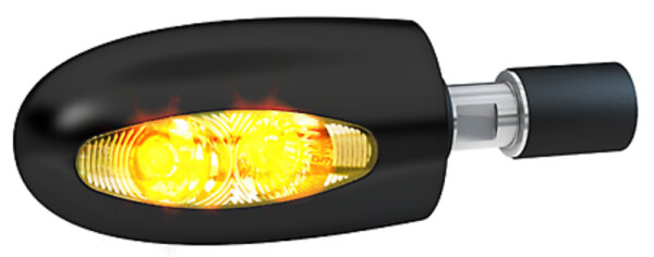 KELLERMANN BL 1000 LED Bar End Indicator Gehäuse  Schwarz / Linse Klar (Stück), Vorn