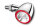 KELLERMANN Bullet 1000 DF 3in1 LED Blinker-Rücklicht-Bremslicht-Kombination,  chrom