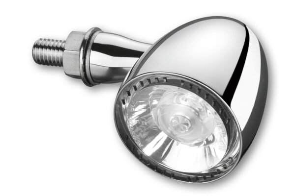 KELLERMANN Bullet 1000 PL 2in1 LED Blinker-Positionsleuchte-Kombination, chrom