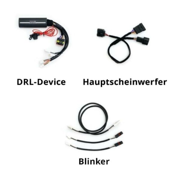 KELLERMANN Dayron® I Technikset BMW, mit Blinker, 6-polig