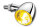 KELLERMANN Bullet 1000 Extreme LED Indicator Gehäuse  Chrom / Linse Klar (Stück), Vorn & Hinten