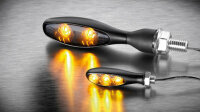 KELLERMANN Micro S Dark LED Blinker Gehäuse Schwarz...