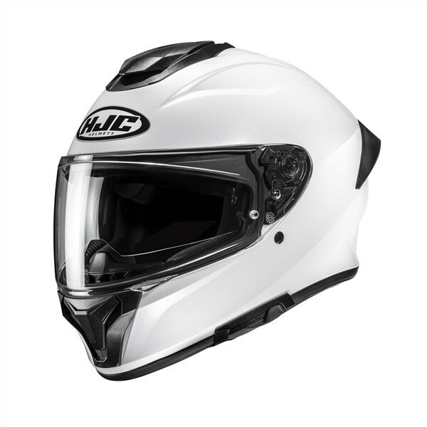 HJC C71 SOLID PERL WEISS