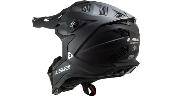 LS2 Crosshelm MX700 Subverter Evo Noir schwarz matt