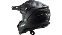 LS2 Crosshelm MX700 Subverter Evo Noir schwarz matt