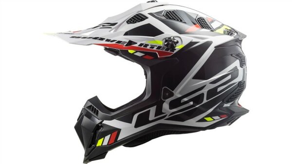 LS2 Crosshelm MX700 Subverter Evo II Stomp weiß / schwarz