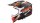 LS2 Crosshelm MX703 X-Force Phantom grau / orange / rot