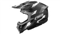 LS2 Crosshelm MX703 X-Force Phantom grau / schwarz /...