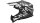 LS2 Crosshelm MX708 Fast II Grotesk schwarz / grau / weiß