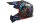 LS2 Crosshelm MX708 Fast II Zombie schwarz / rot / blau