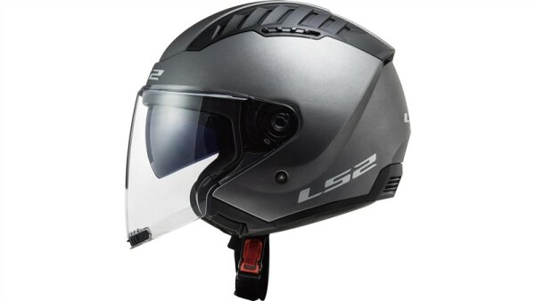 LS2 Jethelm OF600 Copter II Solid titanium matt