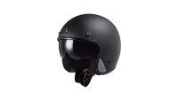 LS2 Jethelm OF601 Bob II Solid schwarz matt