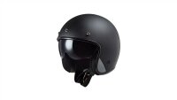 LS2 OF601 Bob II Solid Jethelm schwarz Matt Black