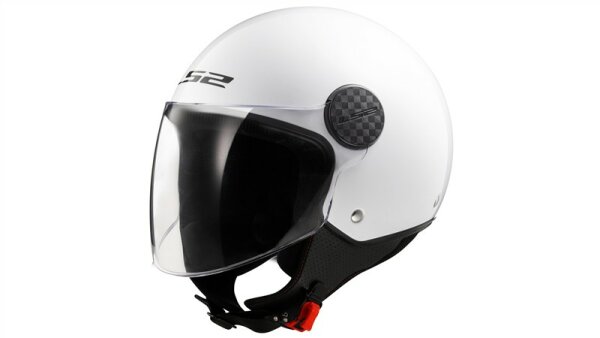 LS2 OF558 Sphere II Solid Jethelm weiß Gloss White