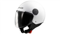 LS2 OF558 Sphere II Solid Jethelm weiß Gloss White