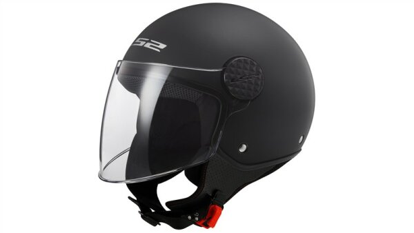 LS2 OF558 Sphere II Solid Jethelm schwarz Matt Black