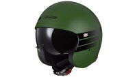 LS2 OF599 Spitfire II Retro Jethelm grün,schwarz...