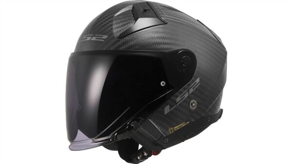 LS2 Jethelm OF603 Infinity II Carbon Solid carbon matt