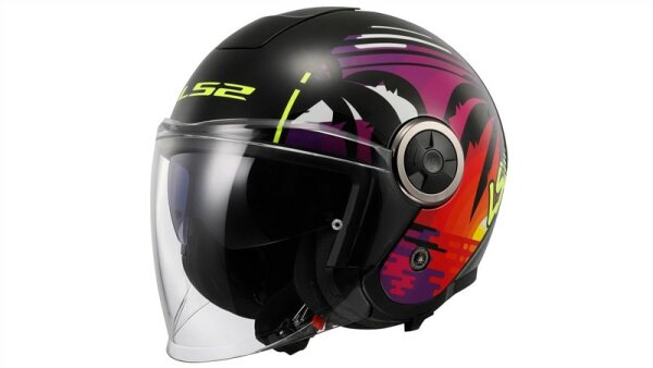 LS2 Jethelm OF620 Classy Palm schwarz