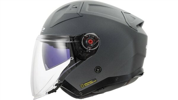LS2 Jethelm OF603 Infinity II Concrete grau matt