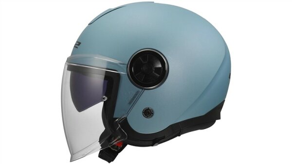 LS2 Jethelm OF620 Classy Solid hellblau matt