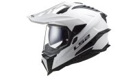 LS2 Endurohelm MX701 Explorer Solid weiß