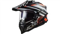 LS2 Endurohelm MX701 Explorer Carbon Edge schwarz /...