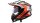 LS2 Endurohelm MX701 Explorer Carbon Frontier II orange / schwarz