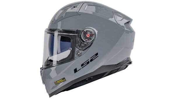 LS2 FF811 Vector II Solid Integralhelm grau Nardo Grey