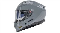 LS2 FF811 Vector II Solid Integralhelm grau Nardo Grey