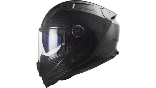 LS2 Integralhelm FF811 Vector II Carbon Solid schwarz carbon