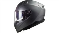 LS2 FF811 Vector II Solid Integralhelm grau Titanium