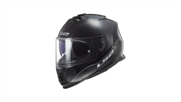 LS2 FF800 Storm II Solid Integralhelm schwarz