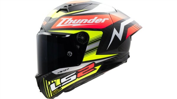 LS2 FF805 Thunder Carbon GP Aero Replica Black Integralhelm