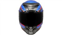 LS2 Integralhelm FF807 Dragon Trax blau / rot
