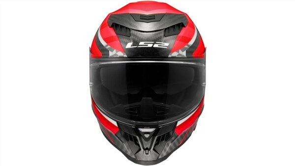 LS2 Integralhelm FF807 Dragon Trax rot / grau