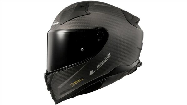 LS2 Integralhelm FF811 Vector II Carbon Matt schwarz matt
