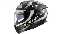 LS2 Integralhelm FF808 Stream II Galdam schwarz / weiß