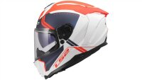 LS2 Integralhelm FF817 Challenger II Titan weiß /...
