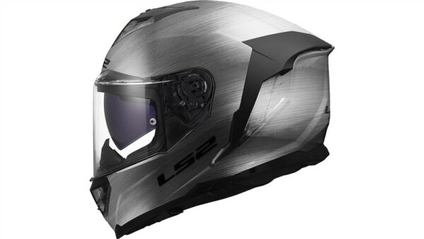 LS2 Integralhelm FF818 Storm III Jeans titanium grau