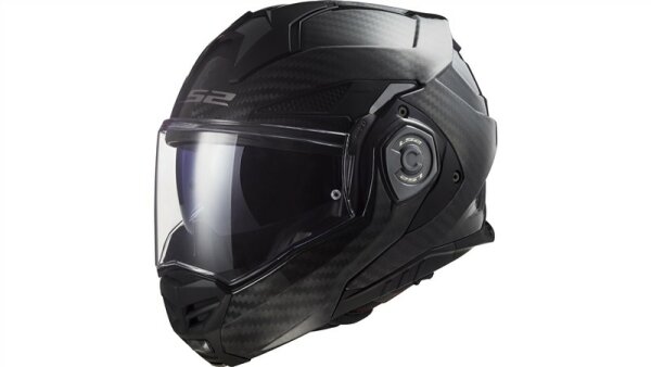 LS2 FF901 Advant X Carbon Solid Klapphelm schwarz