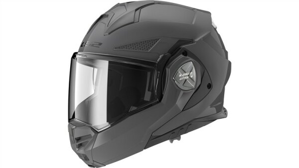 LS2 FF901 Advant X Solid Klapphelm grau