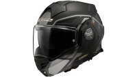 LS2 Klapphelm FF901 Advant X Metryk schwarz / grau matt