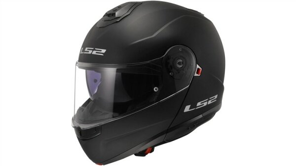 LS2 Klapphelm FF908 Strobe II Solid schwarz matt