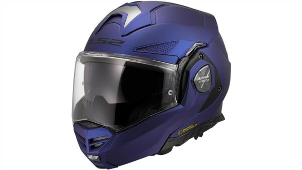 LS2 Klapphelm FF901 Advant X Solid blau matt