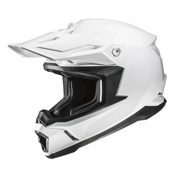 HJC C50 SOLID PERL WEISS