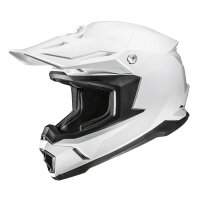 HJC C50 SOLID PERL WEISS