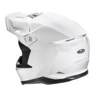 HJC C50 SOLID PERL WEISS