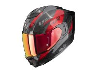 Scorpion EXO-1500 CARBON AIR PLATTED Schwarz-Rot