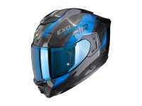 Scorpion EXO-1500 CARBON AIR PLATTED Schwarz-Blau